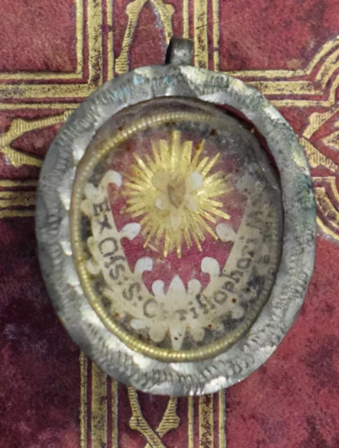 relic reliquary reliquia reliquiario relicario SAN CRISTOFORO MARTIRE