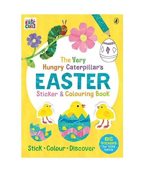 THE VERY HUNGRY Caterpillar's Easter Sticker and Colouring Book, Eric ...