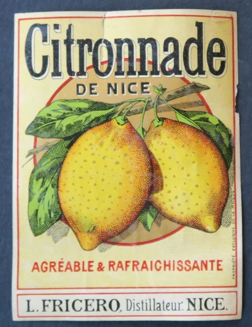 Ancienne étiquette Miel SURFIN Marcel Rome Riom – Collection