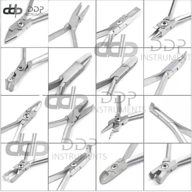 Professional Dental Pliers Orthodontic Braces Wire Bending Loop Forming (Choose)