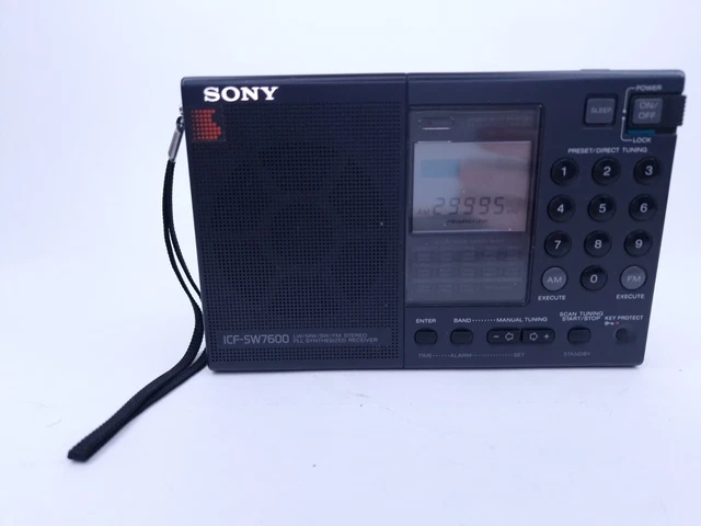 Radio Sony ICF-900 4 Bandes (FM, MW, LW, SW) - Vintage - Fonctionne