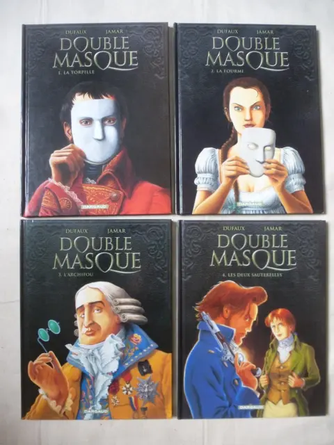 Double masque, 4 tomes, Dufaux & Jamar, Dargaud 2004 - 2008