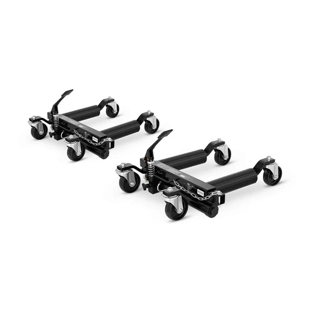 Carrello Idraulico Di Posizionamento Cric Sollevare Auto 680 Kg 380-660 Mm 2 Pz