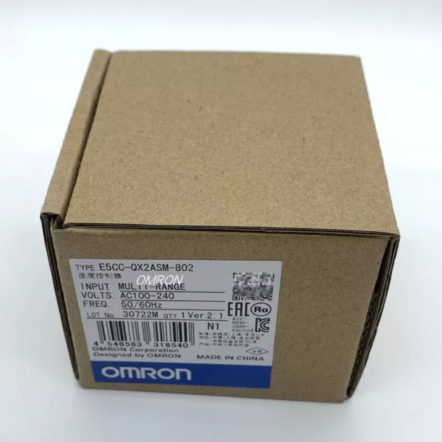 1pcs Brand New Omron E5CC-QX2ASM-802 Temperature Controller free shipping