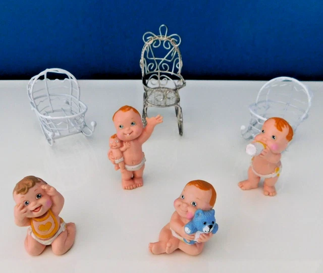 Lot de 33 magic diaper babies 1990