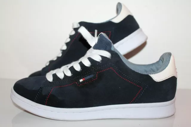 Tommy Hilfiger Suzane 2 Casual Sneakers, #95714, Navy/White, Canvas, Womens US 7