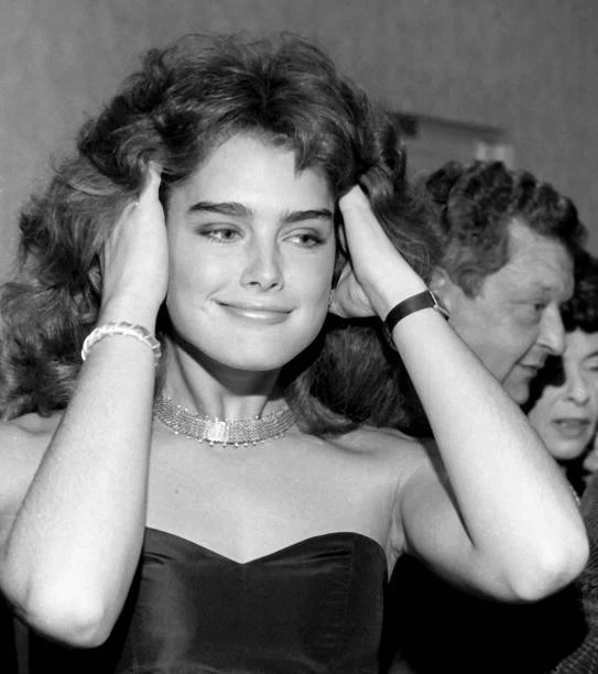 BROOKE SHIELDS ATTENDS the Launch of the Brooke Shields Jeans Col Old