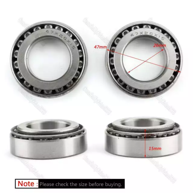 Tapered Roller Bearing Fits for Honda XR500R XL600RM XL200R CR125R XR250/A05 CO