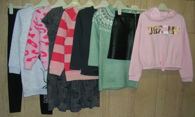 ZARA RIVER ISLAND FAT FACE etc Girls Bundle Skirt Tops Dress Jumper Age 6-7 122