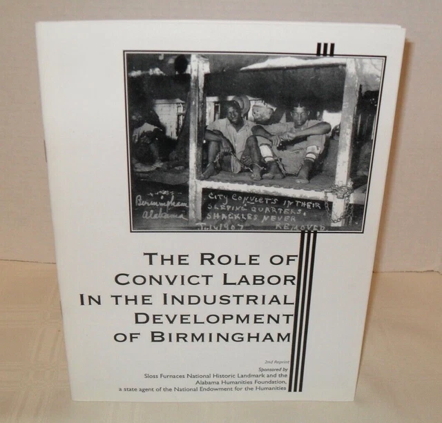 Convict Black Prisoner Chain Gang Labor Role Development of Birmingham Alabama