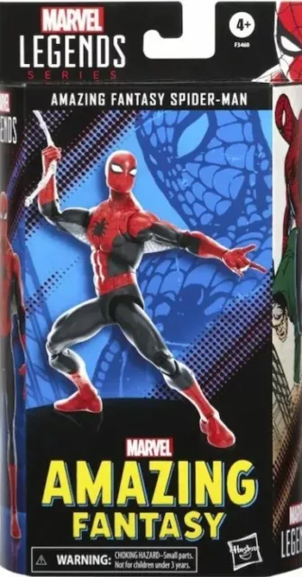 Hasbro Marvel Legends: Amazing Spider-Man 6" 60th Anniversary Action Figure...