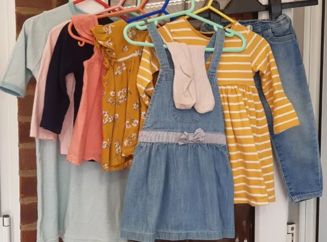 Baby girls clothes bundle 12 - 18 months H&M, F & F, Matalan