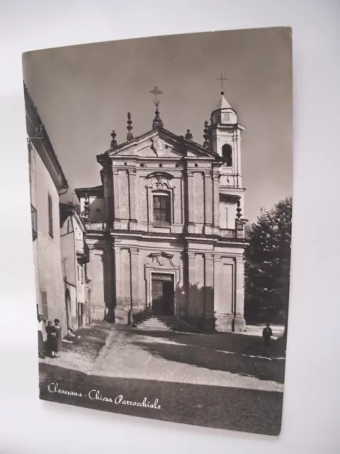 Cuneo - Clavesana Chiesa Parrocchiale - spedita f. g. 1960