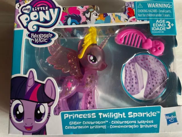 My Little Pony Friendship is Magic Princess Twilight Sparkle Glitter New