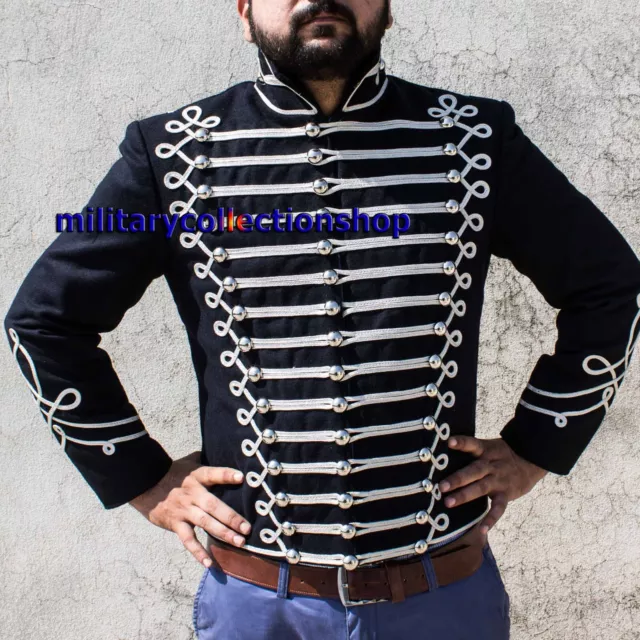 Hussars Pelisse (Plain) , British war jacket, civil war jacket, British war coat