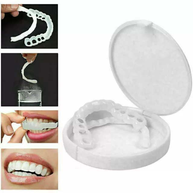 INSTANT SMILE Veneer Perfect Tooth Teeth Temporary Replacement Fake Veneers Kit'