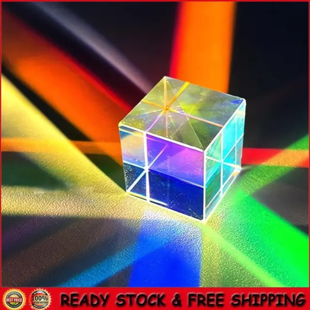 Combiner Glass Prism Home Decor Optical Glass Prism for Teaching Light Spectrum