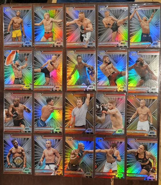 2022 Chronicles UFC Complete XR sub-set(#281~300)