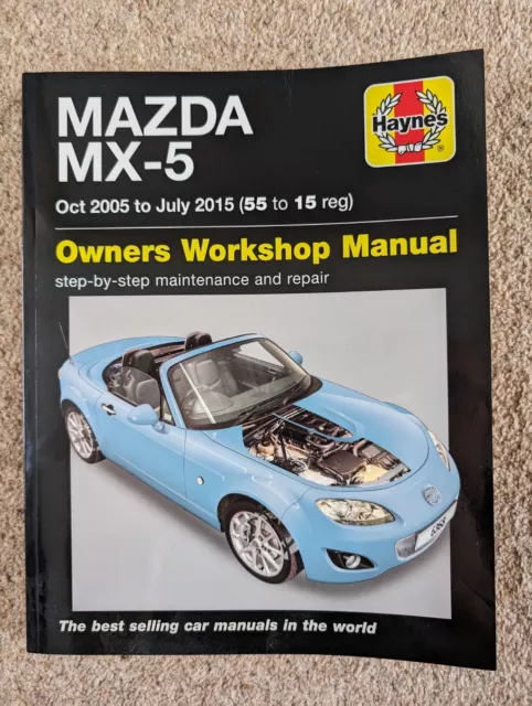 Mazda MX-5 (Oct 05 - July 15) 55 to 15 Haynes Repair Manual (Paperback)