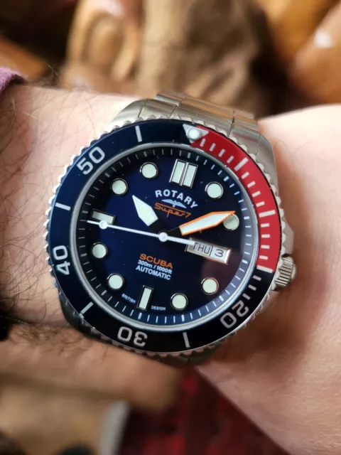 Rotary super hotsell 7 scuba pepsi
