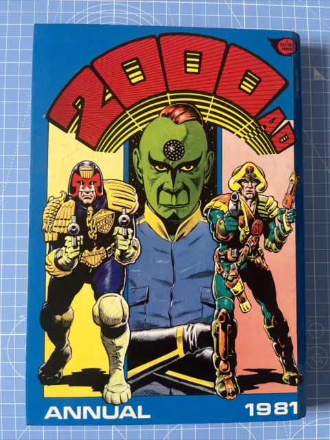 2000AD Annual 1981 | Fleetway | Judge Dredd | Brian Bolland | Unclipped  Vintage