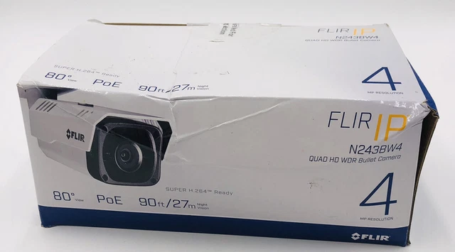 Digimerge N243BW4 Fixed IP Tamper Detection Bullet Camera 80 Degree View B7 Digimerge N243BW4 Fixed IP Tamper Detection Bullet Camera 80 Degree View B7
