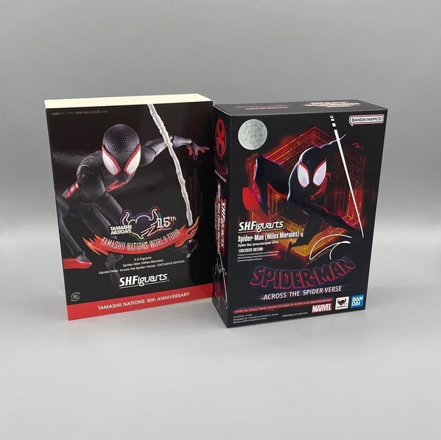 BANDAI S.H. FIGUARTS Miles Morales Spider-Man Exclusive Edition UK IN ...