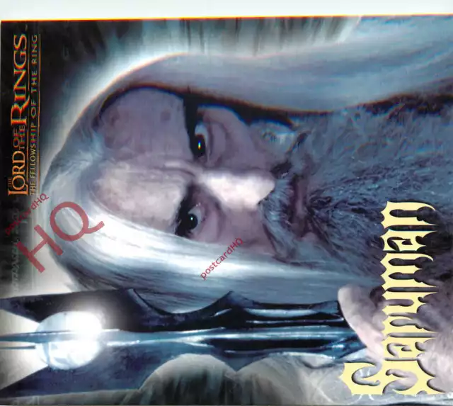 Picture Postcard:-Lord of the Rings, the Fellowship of the Ring, Saruman