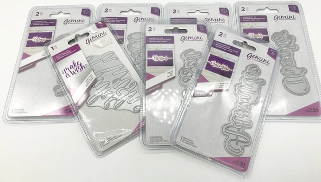 Fustelle Metalliche Natale – Set Da 5 Pezzi Per Biglietti E Scrapbooking – Motivi Invernali 9,5 Cm