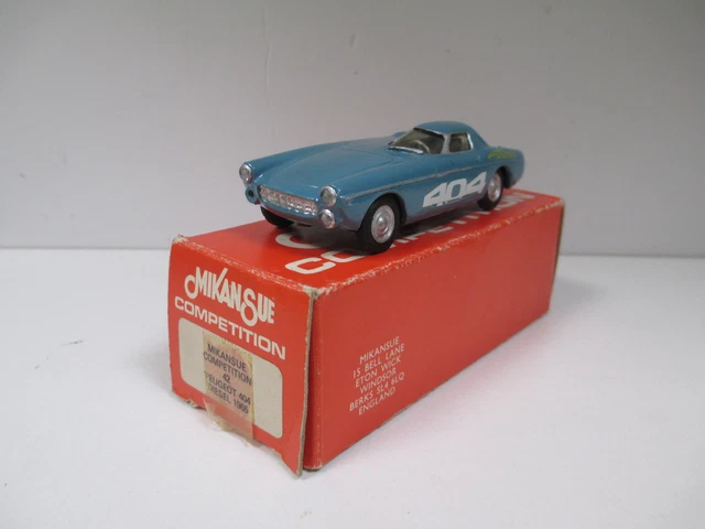 Peugeot 301 MKN fourgon garage - 1/43 kit Idem monté