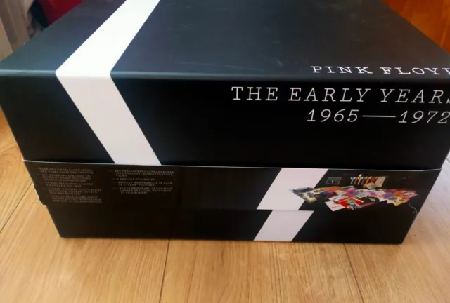 Pink Floyd- The Early Years  Deluxe CD+ DVD+Blu-ray+Vinyl+Memorabilia Box Set