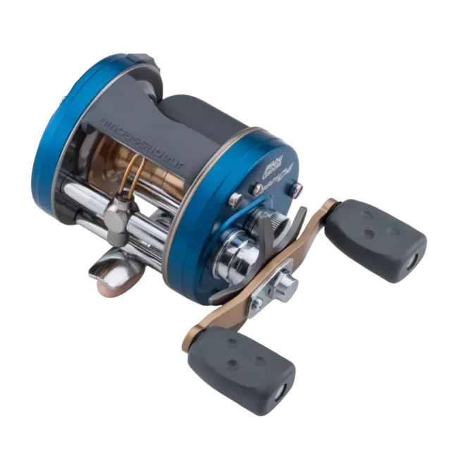 Abu Gacia Ambassadeur C4-6601 Left Hand Classic Baitcast Fishing Reel BRAND NEW