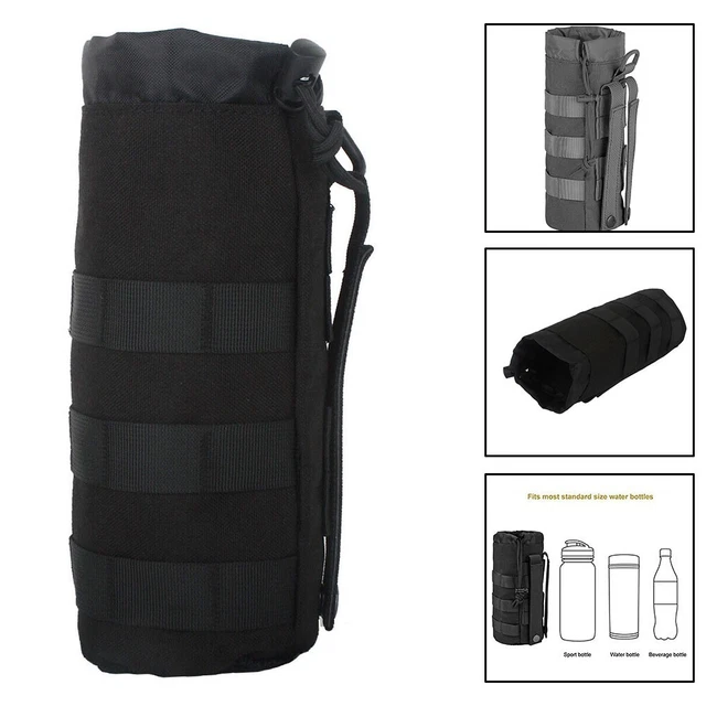 BOOST YOUR GEAR with Molle Water Bottle Bag Attachable to Molle Systems