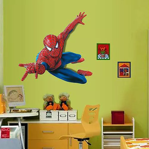 Spiderman Wandtattoo Wanddeko Wandaufkleber Aufkleber Wand Sticker Marvel Hulk 2