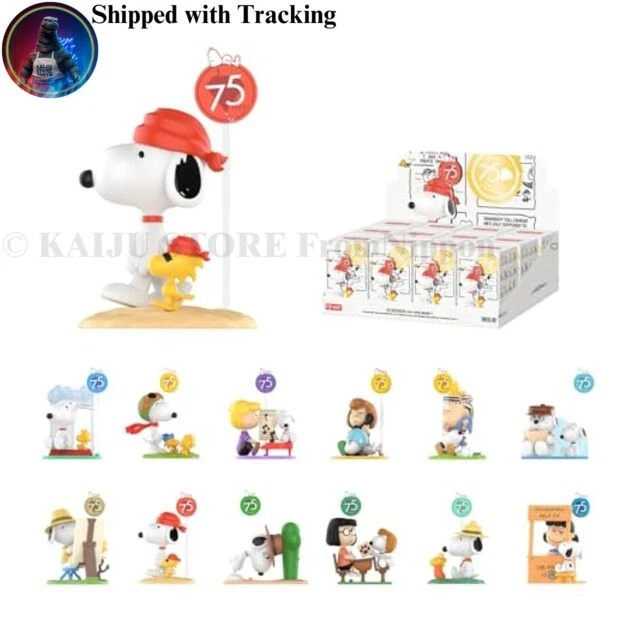 POP MART PEANUTS 75th Anniversary Snoopy Comic Life Series [Assorted ...