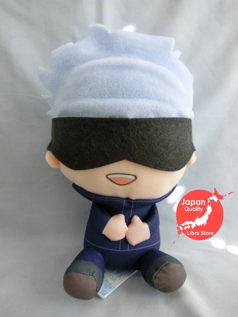Peluche Grande Taille Satoru Gojo Jujutsu Kaisen - Rare édition JP Vol.1 - Hauteur 11,8 Pouces - Taito