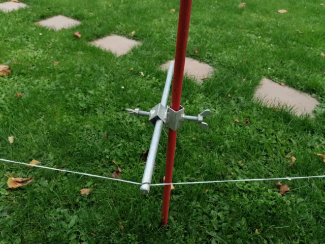 Richtschnurhalter RS20 für Schnureisen, Schnurnagel, Maurerschnur Pflasterschnur