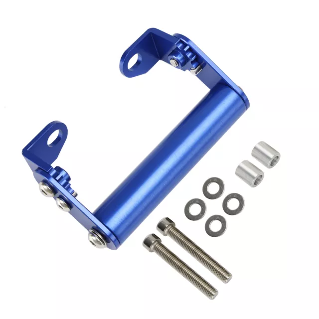 Gps Extension Bracket Phone Bracket 22Mm Universal Blue For Motorbike  A1