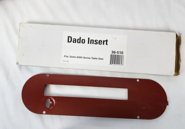 Greatus Dado Insert for DELTA 6000 Jobsite Table Saw & 8" Dado Blade Sets New