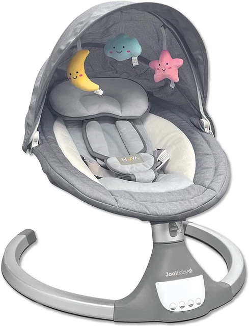 Nova Baby Swing for Infants Motorized Bluetooth Swing, Music Speaker