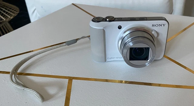 Compact - Sony Cyber-Shot DSC-HX10V Blanc + Objectif Sony G 4.28-68.48mm f/3.3-5