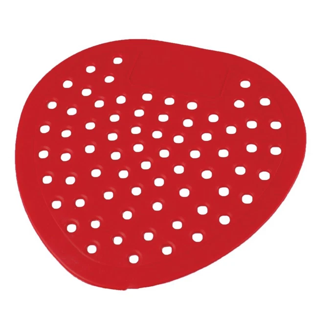 Impact Red Deluxe Deodorizing Urinal Screen in Cherry Scent