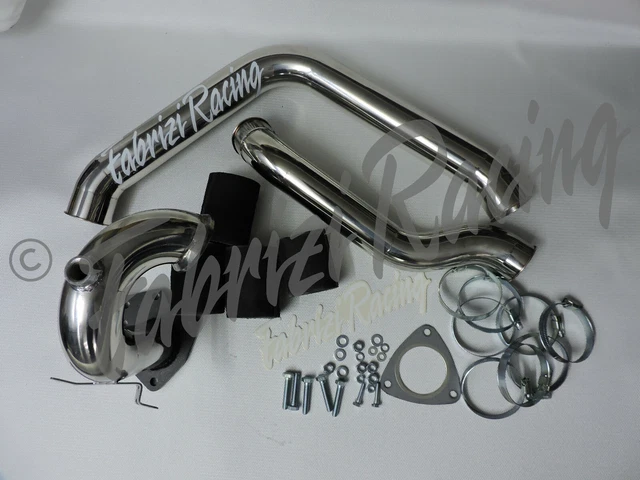 TUBI INOX Intercooler Alfa 147 /Gt 1.9 Jtd + Downpipe Con Manicotti ...