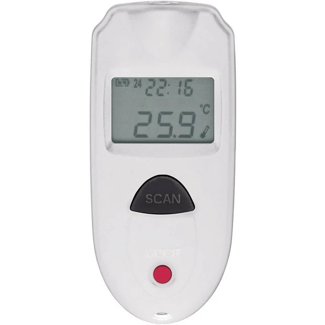 Thermomètre infrarouge VOLTCRAFT IR110-1S Optique 1:1 -33 - +110 °C pyromètre