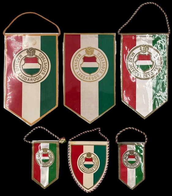 Federcalcio ungherese 6 gagliardetti Alcuni dei quali diversi