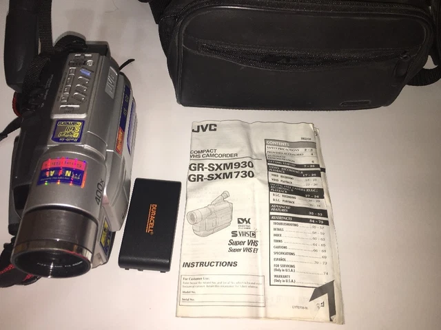 JVC GR-AXM670S Caméscope VHS-C / défectueuse (Réf#H-458) | UK