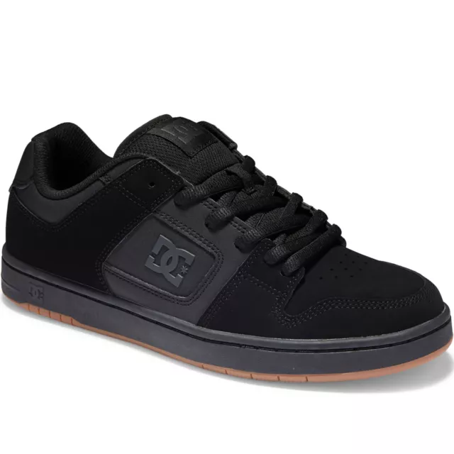 DC Shoes Mens Manteca Low Rise Skater Leather Trainers Sneakers Shoes