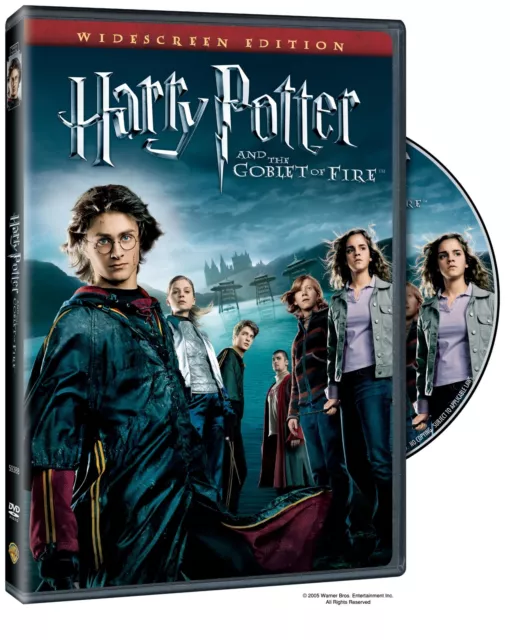 Harry Potter 4 Goblet of Fire DVD Disk Only ~ No Art, Case or Tracking