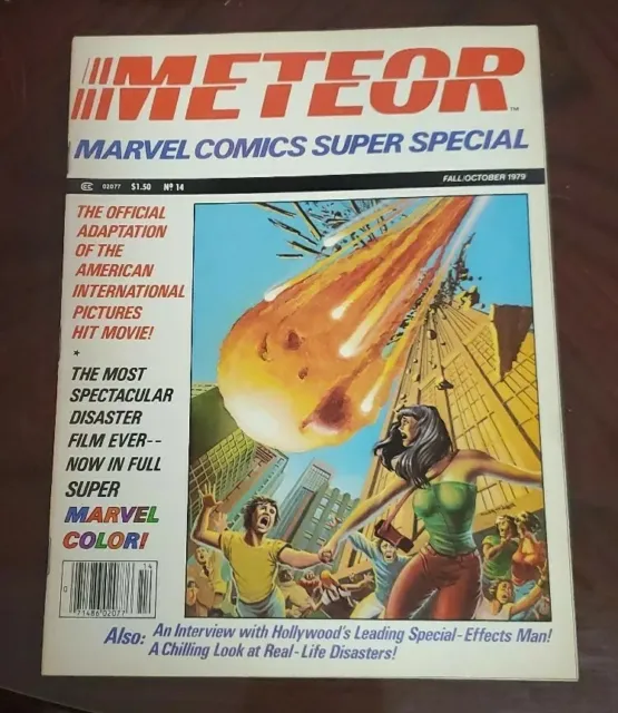 Marvel Comics Super Special Meteor #14 October 1979