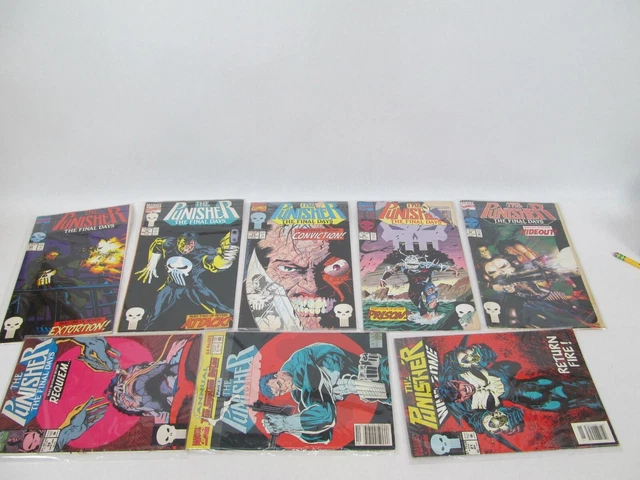 The Punisher Final Days 52 55 55 56 59 + Annual 5 War Zone 21 The Punisher Final Days 52 55 55 56 59 + Annual 5 War Zone 21